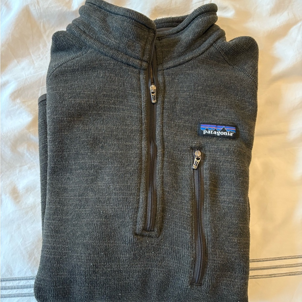 Men’s Patagonia Better Sweater 1/4-Zip Fleece, Brown, Medium